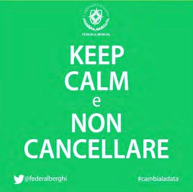 NON CANCELLARE LA TUA PRENOTAZIONE NON CANCELLARE LA TUA PRENOTAZIONE